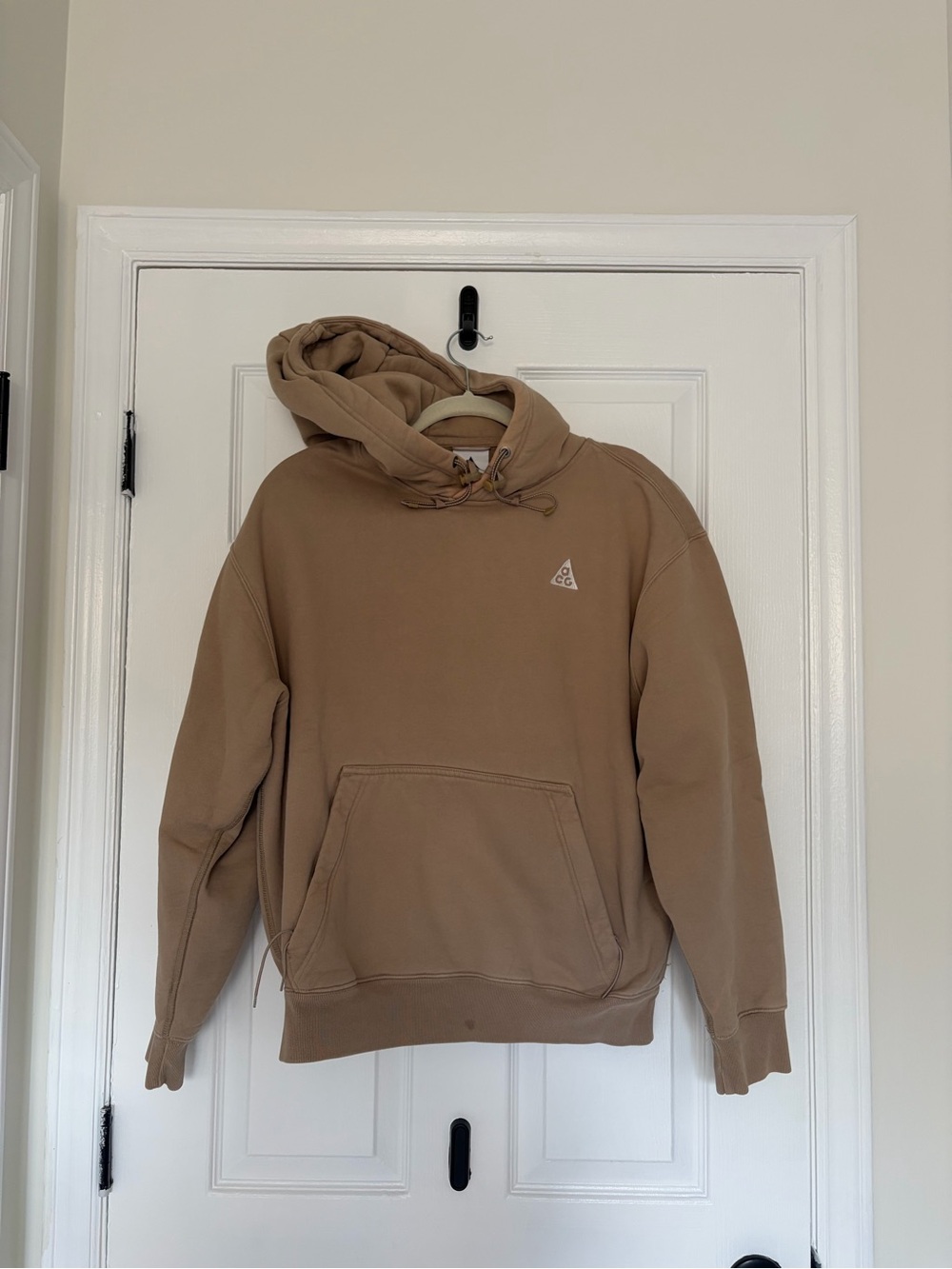 Nike ACG Brown/Tan Hooded Pullover Sweatshirt
